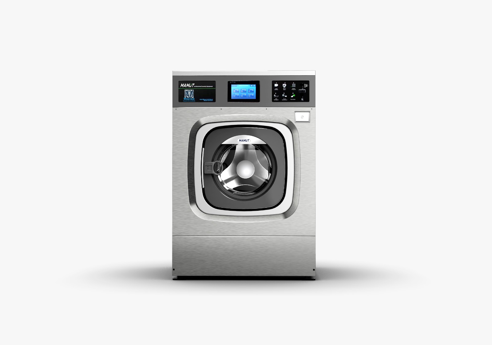 Lavadora industrial extractora completamente automática de 15 kg